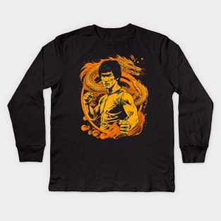 Way of The Dragon Kids Long Sleeve T-Shirt